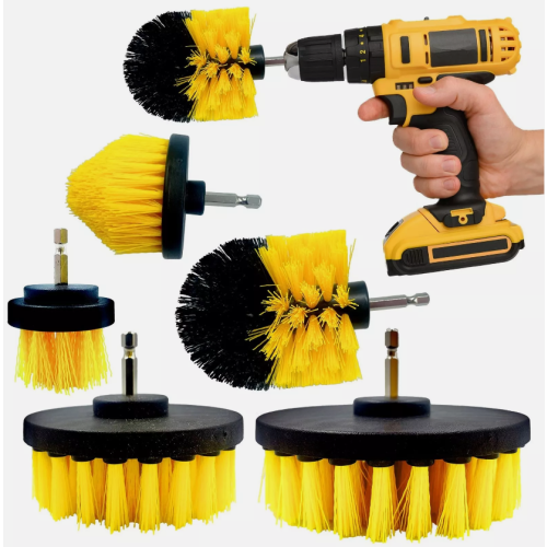 Drill Brushes for Cleaning Brush Attachment Power Scrub Home Car Tile 2