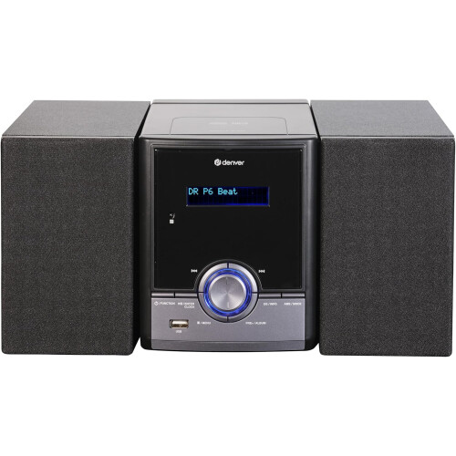 Denver Denver MDA-285 DAB+ FM CD Micro System with Bluetooth & USB