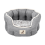 AllPetSolutions Alfie Soft Dog Bed Grey  - Size Large 75x55x23cm 2
