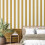 Fine Decor Fine Decor Juliette Stripe Ochre Wallpaper FD43455 4