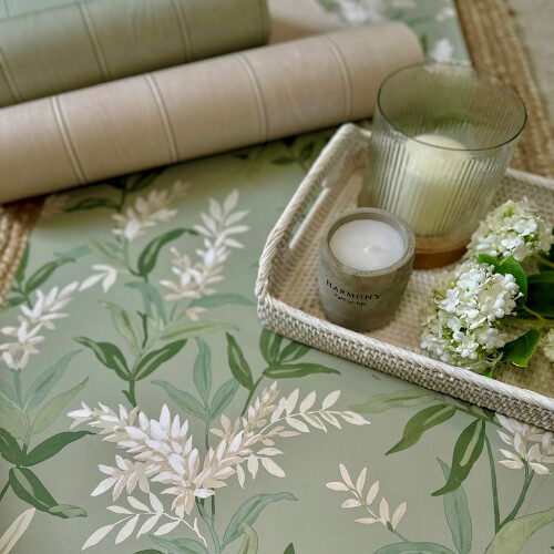 Belgravia Decor Olivia Sage Wallpaper 5907 1