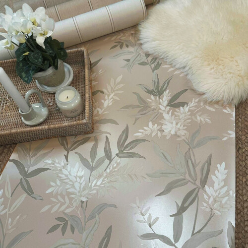 Belgravia Decor Olivia Beige Wallpaper 5908 1