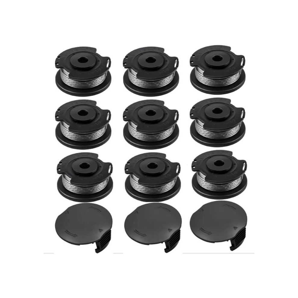 Spool of line for Bosch EasyGrassCut mower - F016800569-F016800385 - Ã1.6 mm - 9 Pieces