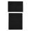 (Black) Van Carpet Lining 2 Storage Pouches & 5 Cans Glue 12
