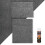 (Smoke Grey) Van Carpet Lining 2 Storage Pouches & 5 Cans Glue 1