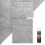(Silver Grey) Van Carpet Lining 2 Storage Pouches & 5 Cans Glue 1