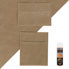 Doublure Intérieure Beige, 2 Poches de Rangement & 5 Canettes de Colle