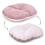 AllPetSolutions Alfie Pink Soft Dog Bed Medium 57x52x22cm 3