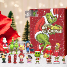 24 Days 2025 Countdown Advent Calendar Toys Surprise Xmas Gifts Grinch