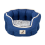 AllPetSolutions Alfie Navy Soft Dog Bed Medium 57x52x22cm 4