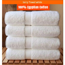 Luxury 4X Bath Towels White 100% Egyptian Cotton Hotel Quality Towels