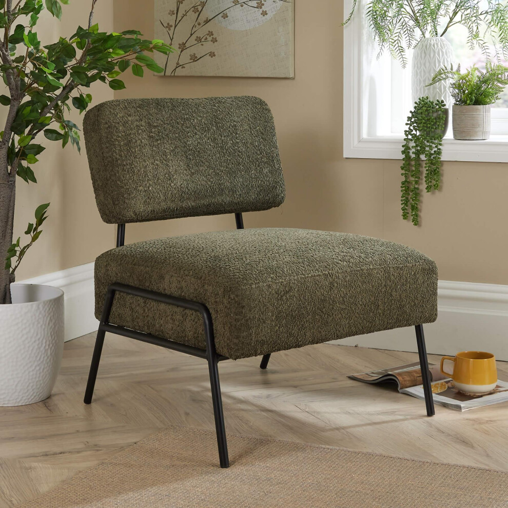 Montana Boucle Occasional Accent Chair