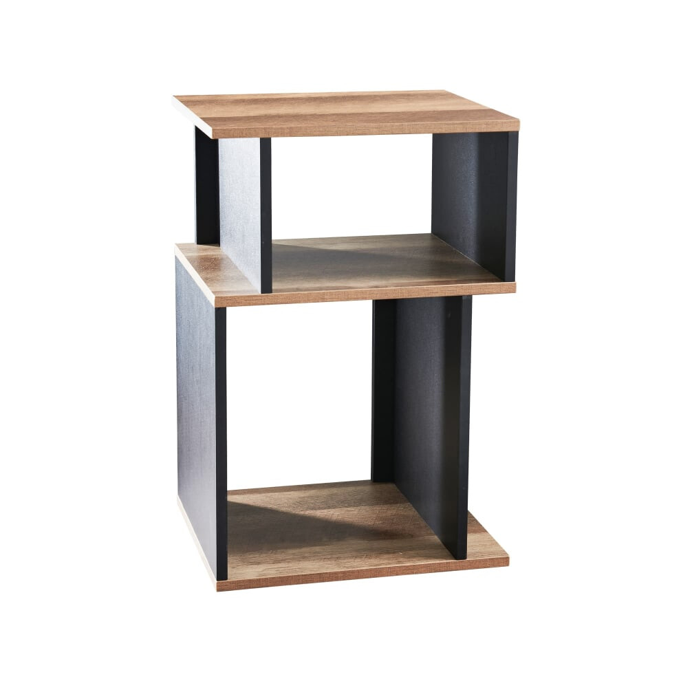 2 Tier Small Side Table Bedside Nightstand Bedroom Living Room