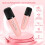 Chronus Mini Karaoke Machine-Bluetooth Speaker,2 Wireless Microphones-Pink 6