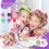 Chronus CHRONUS Mini Karaoke Machine, Portable Bluetooth, 2 Wireless Mics, Home/Party, White 6