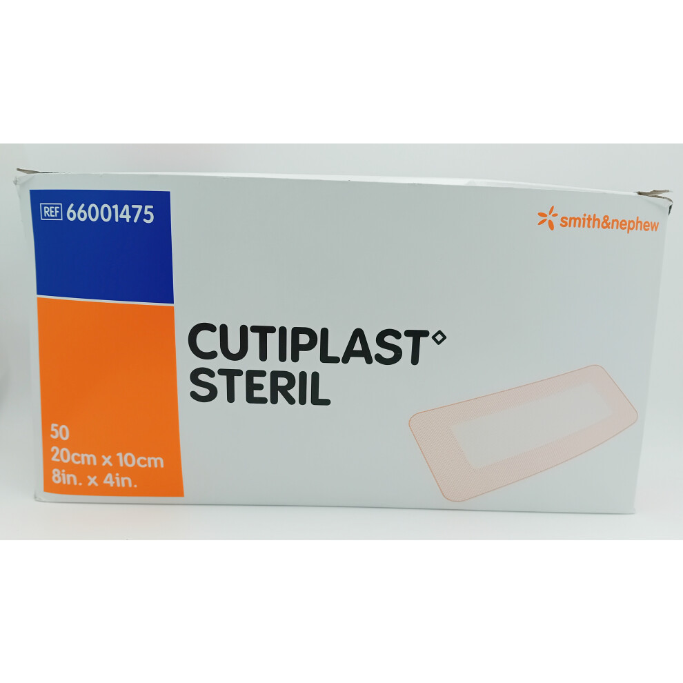 Smith&Nephew Cutiplast Steril 20Cm X 10Cm Box Of 50 - Ref: 66001475