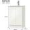 BELOFAY Floor Standing Vanity Unit With Basin 7