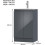 BELOFAY Floor Standing Vanity Unit With Basin 6