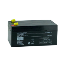 ULTRAMAX 12v 3.3Ah Battery Security & Intruder Alarm
