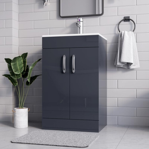 BELOFAY Floor Standing Vanity Unit With Basin 2