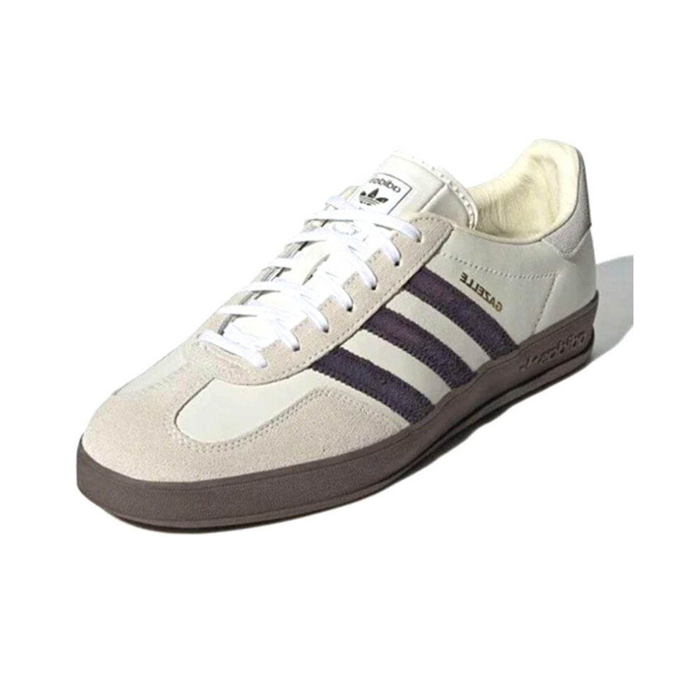 (UK6.5/EU40/25CM) Adidas X Gazelle Indoor 'White Brown' Men's Women Shoes