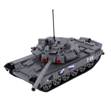 Military World War II T90 Main Battle Track Tank Minifigure Soldier Building Block Toy