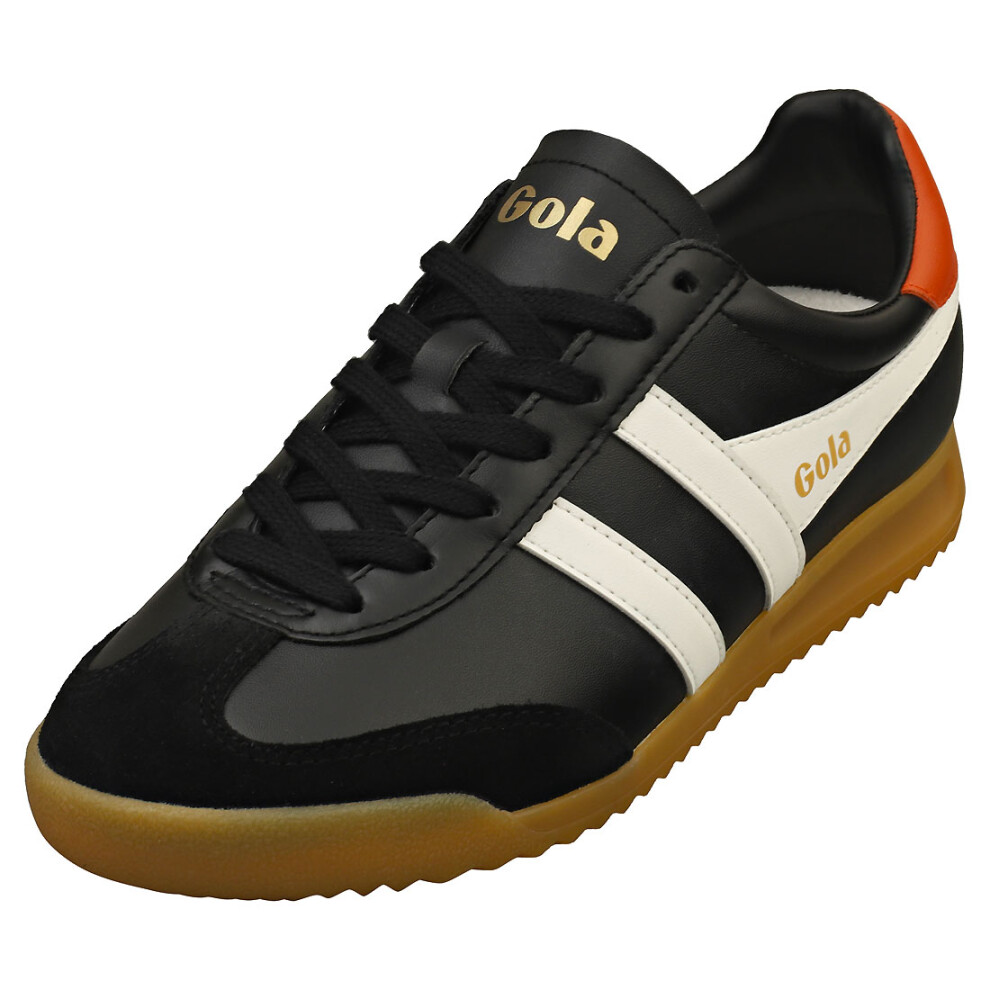 (5) Gola Torpedo Womens Casual Trainers In Black Off White