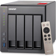 QNAP TS-451+ 2G 12TB 4 Bay NAS Solution with 4 x 3TB Western Digital
