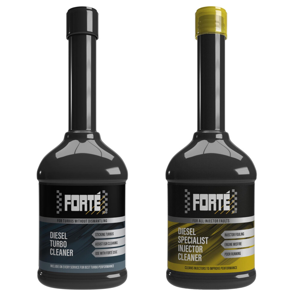 Forte 154 Turbo Clean & Restore (Twin Pack) 800Ml - Cleans Turbocharger, Restores Performance & Efficiency 5411693063107