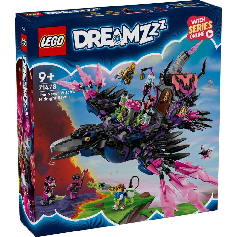 LEGO DREAMZzz The Never Witch's Midnight Raven Toy 71478