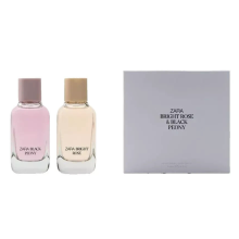 Zara Bright Rose & Black Peony  Fragrance 2 x 100ml 3.4Oz New
