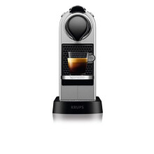 Nespresso Citiz Automatic Pod coffee machine for Americano, Decaf, Espresso by Krups in Silver