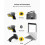 Inateck 2D Barcode Scanner Wireless, Bluetooth QR Code Scanner, 2D Imager with 2000mAh Battery, Read Screen Barcodes, BCST-52 12