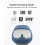 Inateck 1D 2D Wireless Barcode Scanner, Bluetooth 5.0 and 2.4Ghz Connection, USB 3 in 1, Support Reading Barcodes on Screen, BCST-73 11