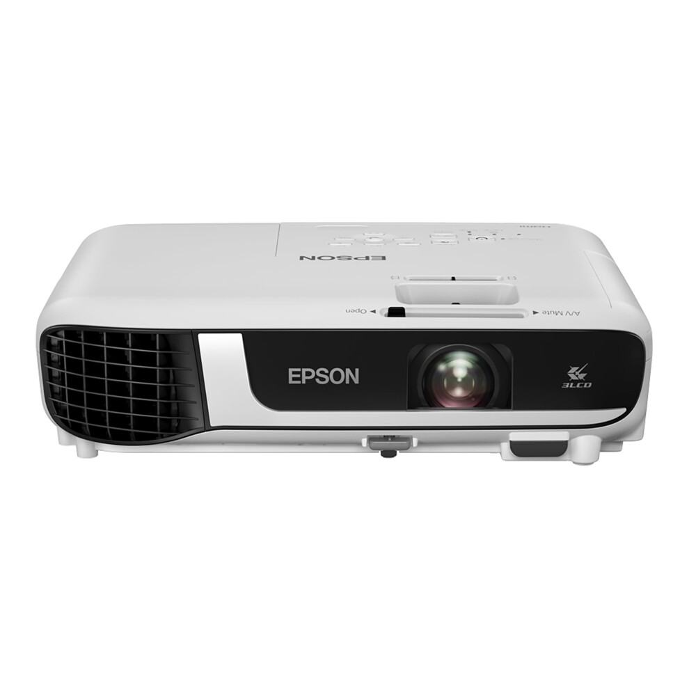 Epson EB-W51-3LCD projector - portable - 4000 lumens (white) - 4000 lumens (colour) - WXGA (1280 x 800) - 16:10-720p