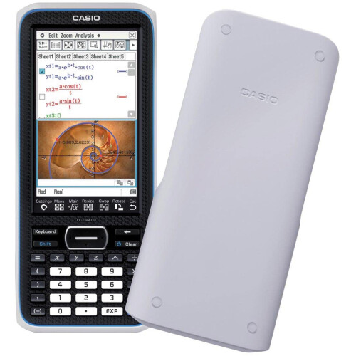 Casio CASIO Grafikrechner FX CP 400+E (Prüfungsmodus) grau