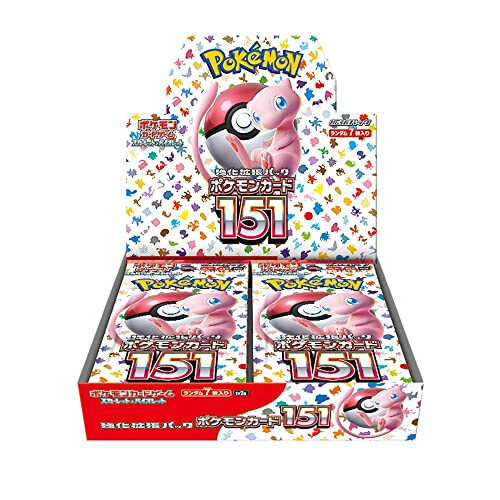 Pokemon Card Game Scarlet & Violet Enhanced Expansion Pack Pokemon Card 151"" Box (Giapponese), 4521329346038, Bianco