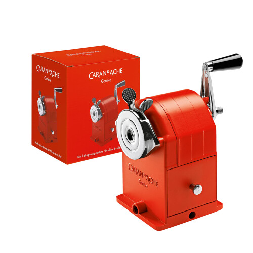 Caran d' Ache 455.270 Standard Collection Sharpener in Red 2