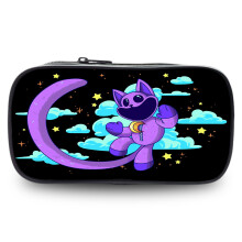 (StyleN) Poppy Catnap Playtime Oxford Fabric Pencil Case Spacious And Stylish For Students