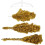 6ft Gold Christmas Tree, 750 Tips, Metal Stand - Easy Storage & Setup 4