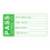Martindale LAB2 Large PASS PAT Test Labels - Roll Of 500 1