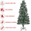 5ft Artificial Christmas Tree with Snow Tips & Metal Stand - Realistic 3