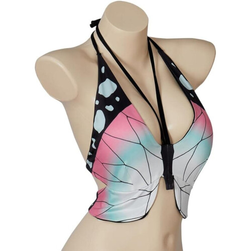 (S) Kocho Shinobu Cosplay Bikini Bra 2