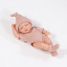 (sweater cameo) New Silicone Reborn Dolls 20cm Baby Reborn Toys Waterproof Doll Cute Mini Reborn Baby Doll