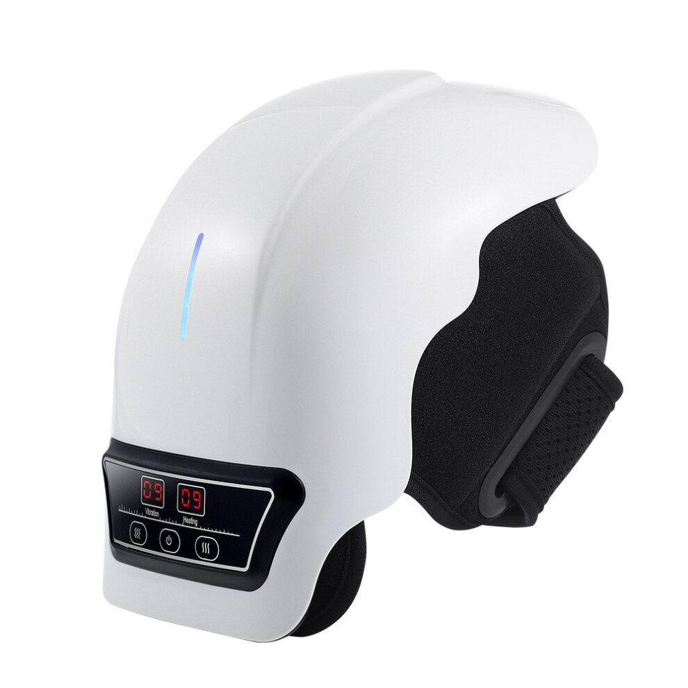 Skesrjtop White (White) Cordless Knee Massager With Heat, 2 Vibration Modes & 5 Heating Levels