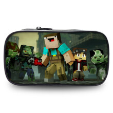 (StyleF) Kids 2023 Pencil Case Durable Polyester Spacious Cartoon Design
