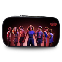 (3) Spacious Oxford Material Stranger Things Pencil Case For Students Universal Gender Design