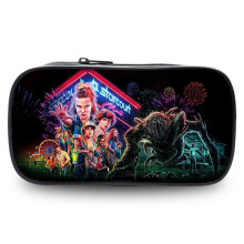 (17) Spacious Oxford Material Stranger Things Pencil Case For Students Universal Gender Design