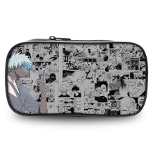 (19) Jujutsu Highcapacity Kaisen Pen Pouch Durable Oxford Fabric Anime Stationery Holder