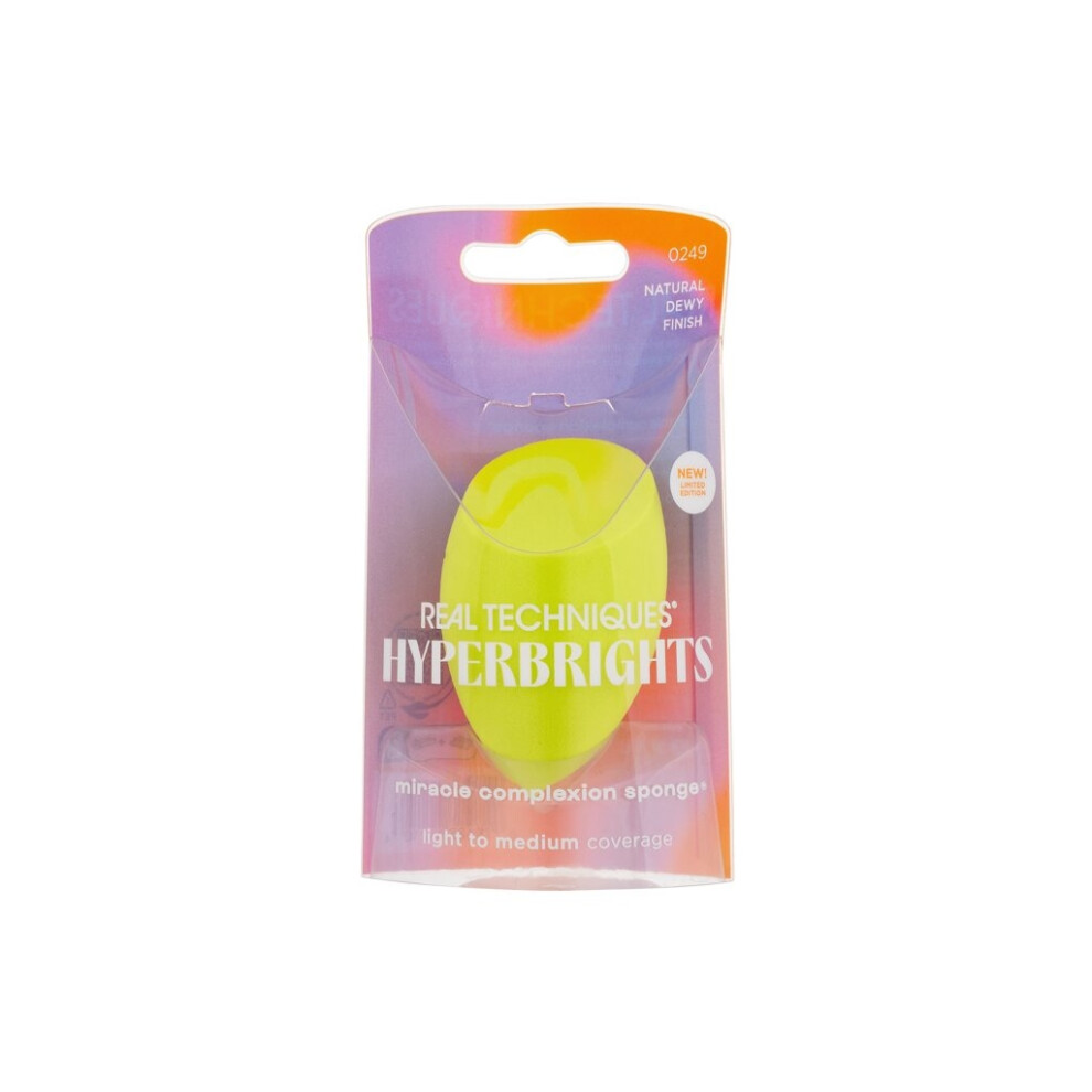 Real Techniques - Hyperbrights Miracle Complexion Sponge - For Women, 1 pc